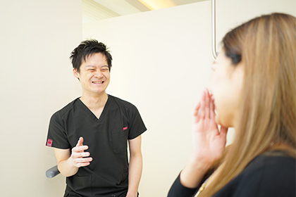 POINT-02 患者様に寄り添い、ベストな治療をご提案